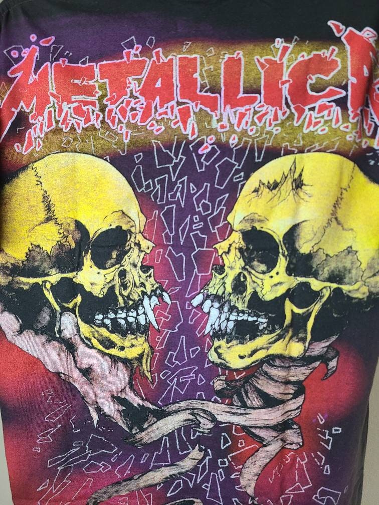 Metallica All Over Print Tee Cut & Sewn