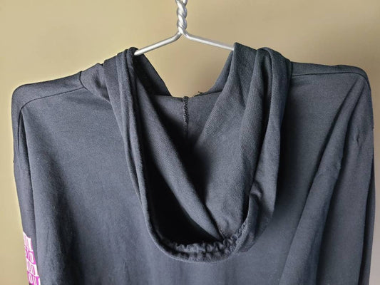 True Vintage VTG Officially Licensed The Rolling Stones Voodoo Lounge Tour Hooded Tee Shirt Size L