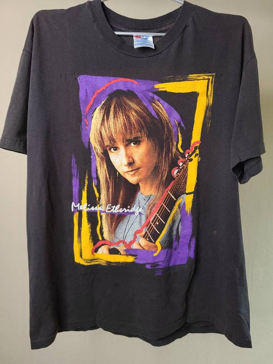 Rare True Vintage VTG Melissa Etheridge XL 1993 T shirt