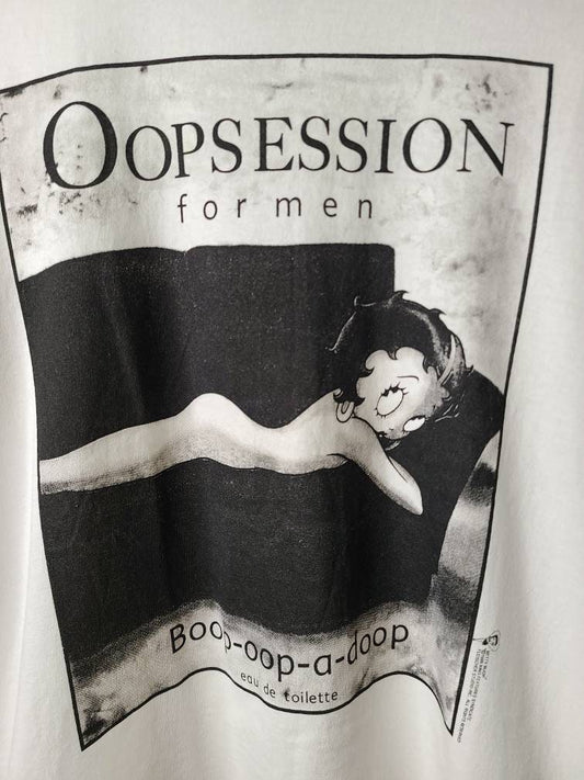 Betty Boop Oopsession for Men Cut and Sew Tee T Shirt