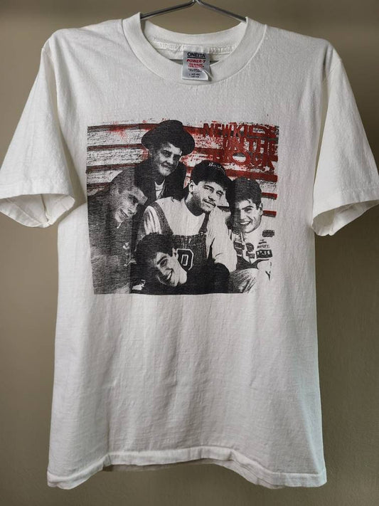 Rare True Vintage New Kids On The Block Tee Shirt 1989