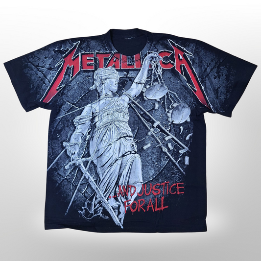 Metallica ...And Justice For All All Over Tee Cut & Sewn