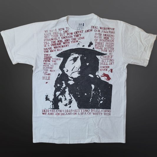 Sitting Bull Upcycled Tee T Shirt