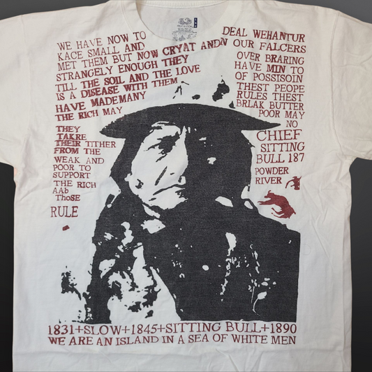 Sitting Bull Upcycled Tee T Shirt
