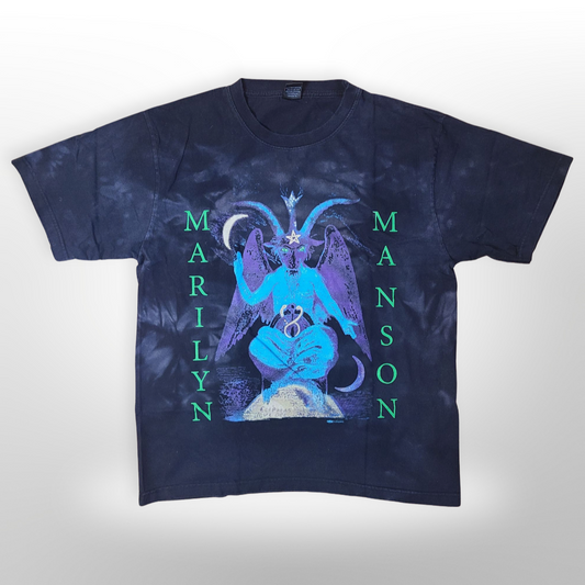 Marilyn Manson Over Dyed T Shirt